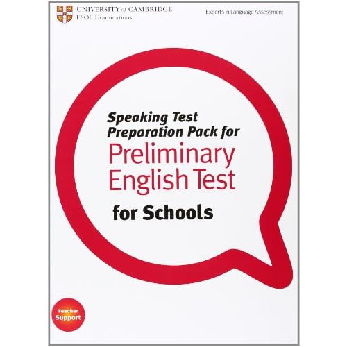 Speaking Test Preparation Pack for PET for Schools Paperback with DVD