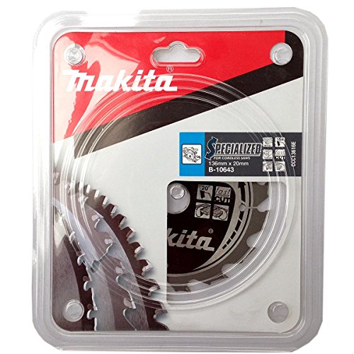 Makita B-10643 136mm x 20mm Specialized Circular Blade for Cordless Saw, Multi