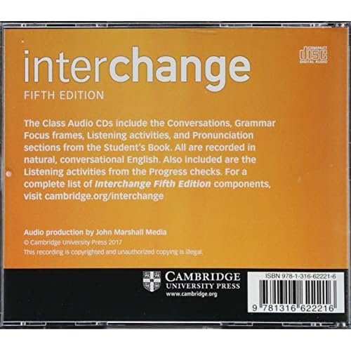 Interchange Intro Class Audio CDs