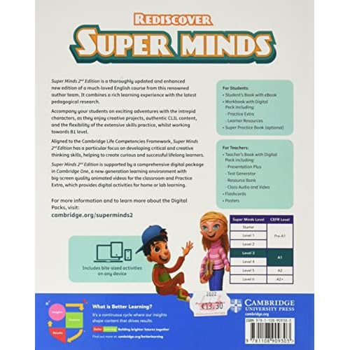 Super Minds Level 3 Workbook with Digital Pack British English