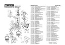 Makita 211106-1 B. Bearing 6201LLB Replacement Part