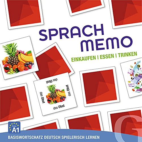 Sprachmemo Deutsch: Einkaufen, Essen, Trinken (juego)