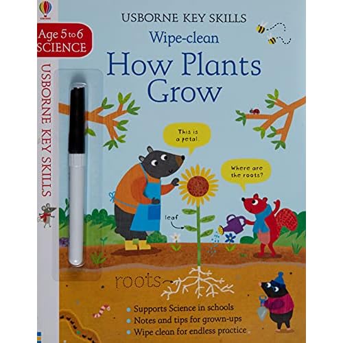 Wipe-Clean How Plants Grow 5-6 - Key Skills