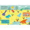 Felt Stickers Dinosaur Play Scene Book: 1