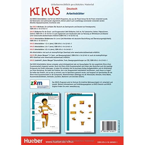 KIKUS 3 Arbeitsblätter (fichas ejerc.)