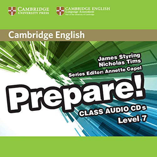 Cambridge English Prepare! Level 7 Class Audio CDs (3)