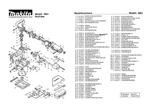 Makita 159283-0 Motor Housing