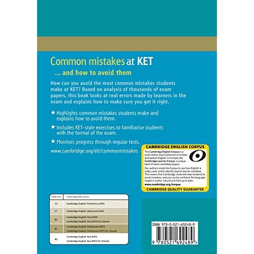 Common Mistakes at KET: And How to Avoid Them