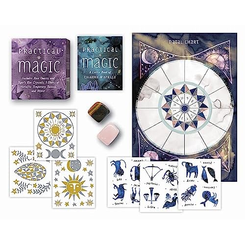 Practical Magic: Includes Rose Quartz and Tiger's Eye Crystals, 3 Sheets of Metallic Tattoos, and More! (RP Minis)