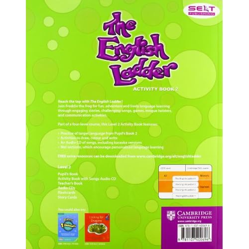 The English Ladder Level 2 Activity Book with Songs Audio CD