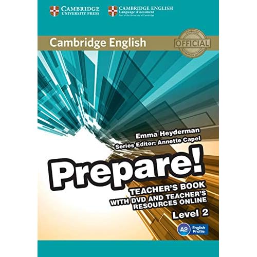 Cambridge English Prepare! Level 2 Teacher's Book with DVD and Teacher's Resources Online