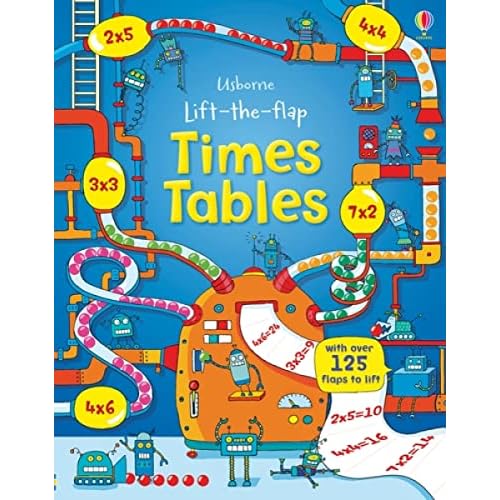 Lift-the-flap times tables book