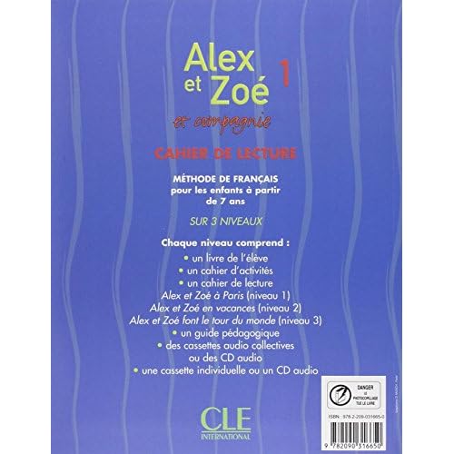 Alex Et Zoe Level 1 Alex Et Zoe a Paris (Reader) (French Edition)