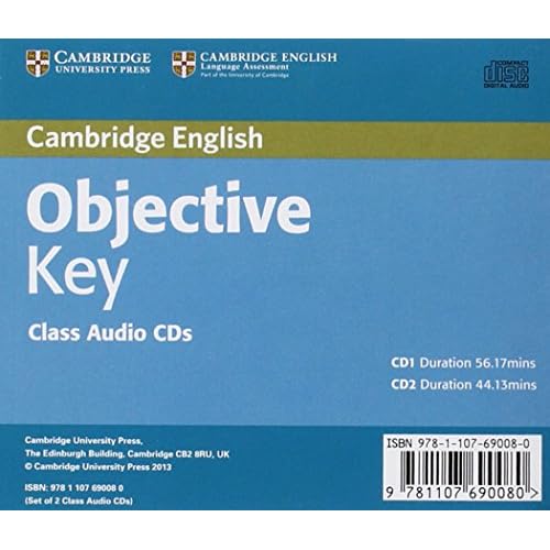 Objective Key Class Audio CDs (2)