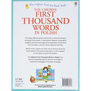 First Thousand Words in Polish (Usborne First Thousand Words)