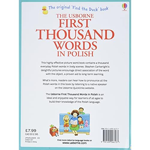 First Thousand Words in Polish (Usborne First Thousand Words)