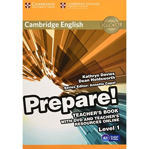 Cambridge English Prepare! Level 1 Teacher's Book with DVD and Teacher's Resources Online