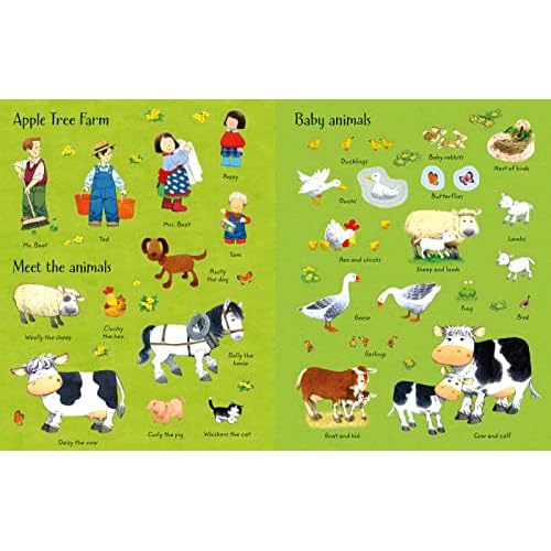 Poppy and Sam's Animals Sticker Book (Farmyard Tales Poppy and Sam)