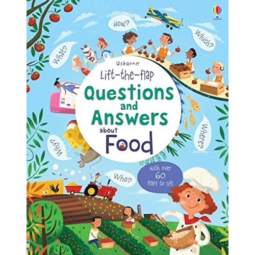 Lift-the-Flap Questions and Answers About Food (Lift-the-Flap Questions & Answers)