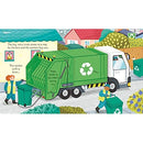 Peep Inside How a Recycling Truck Works