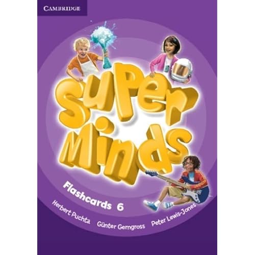 Super Minds Level 6 Flashcards (Pack of 98)