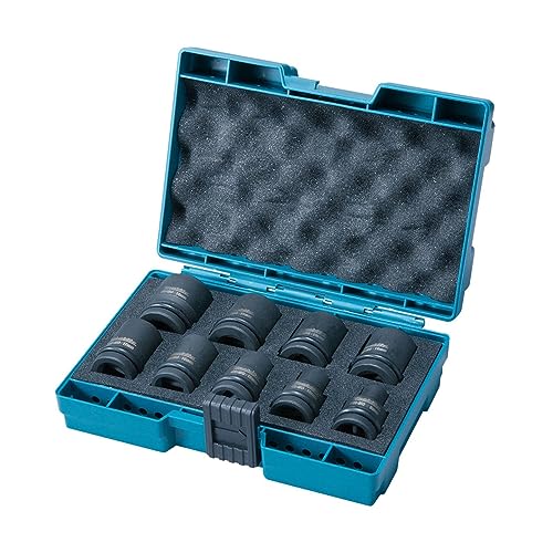 Makita B-66232 Set of impact sockets 9 pcs. (8,10,12,13,14,16,17,19,21mm)