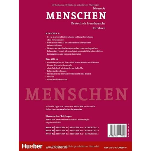 Menschen A1 Kursbuch AR (L.alum. + aplicación móvil)