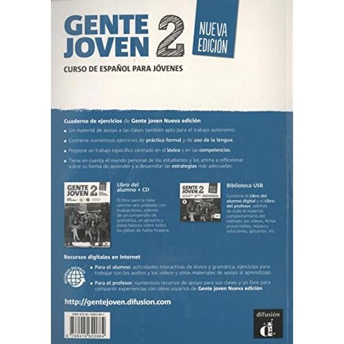 Gente Joven - Nueva edicion: Cuaderno de ejercicios 2 (A1-A2) (Spanish Edition)