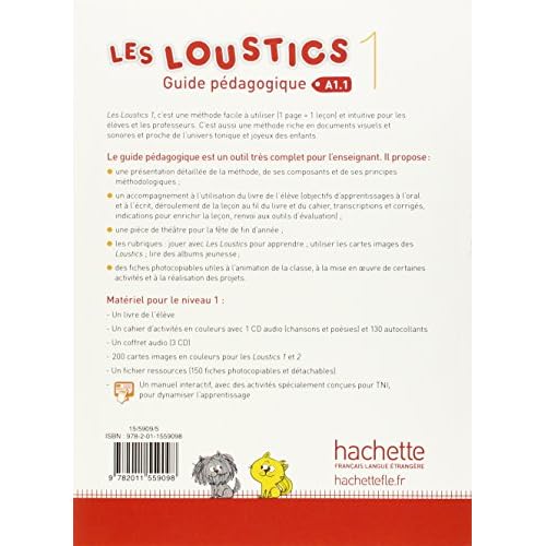 Les Loustics: Guide Pedagogique 1 (French Edition)