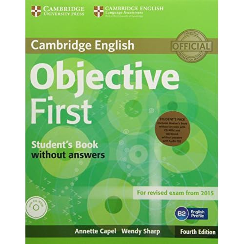 Objective First Student's Pack (Student's Book without Answers with CD-ROM, Workbook without Answers with Audio CD)