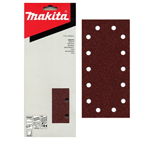 Makita P-43050 Orbital Sanding Sheets, Multi-Colour