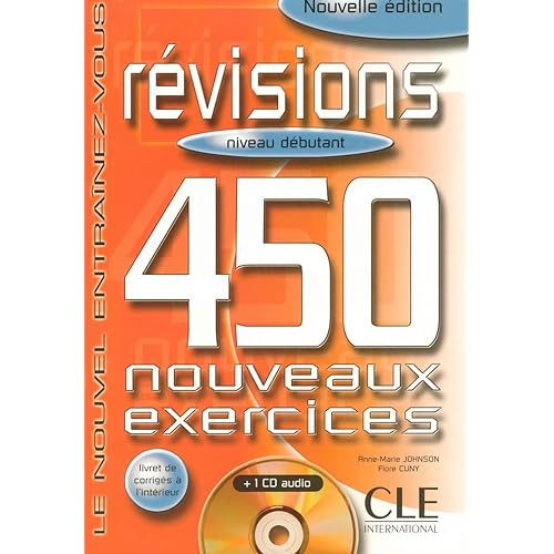 Revisions 250 Exercises Textbook + Key + Audio CD (Beginner A1/A2) (French Edition)