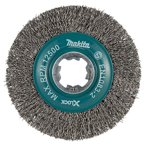 Makita D-72665 X-Lock 4-1/2" Carbon Steel Crimped Wire Wheel Brush