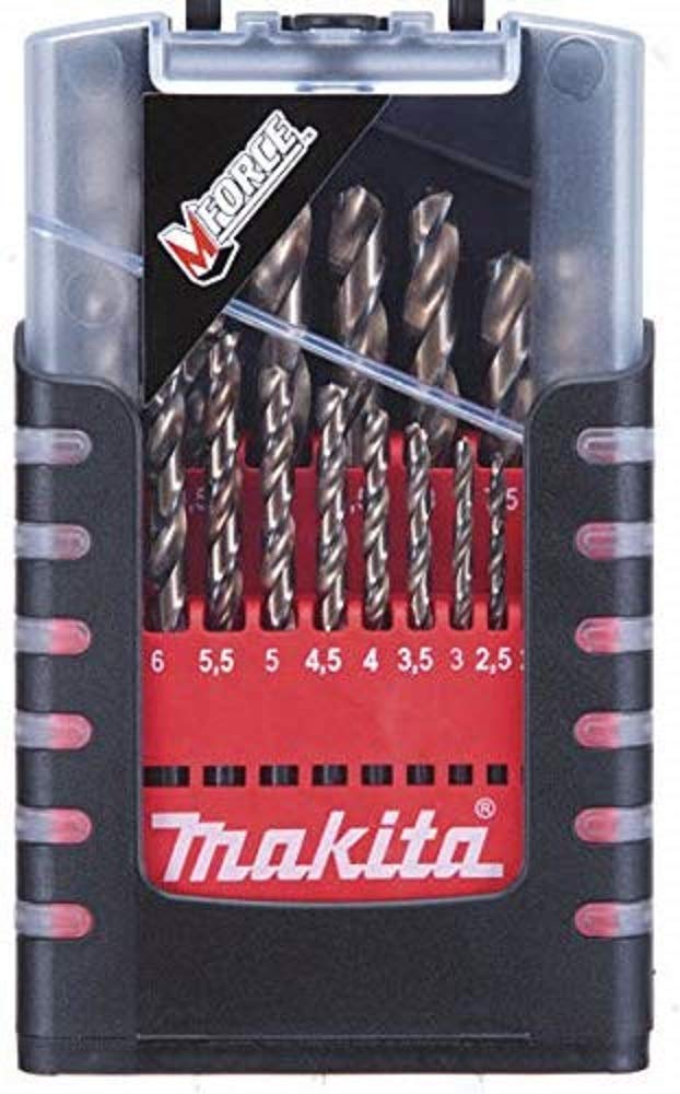 Makita D-29876 M-Force Drill Set 1-10 mm