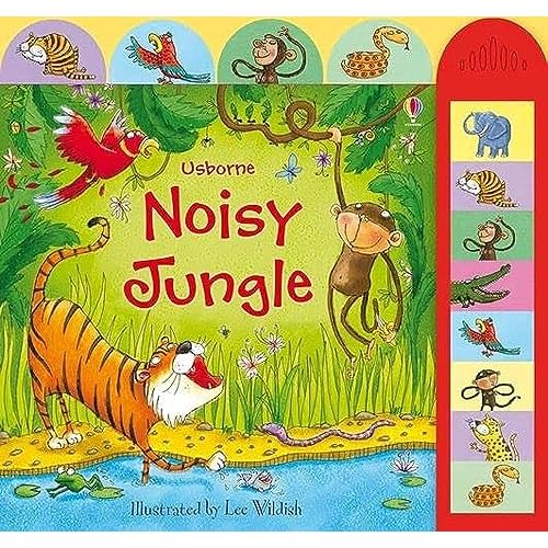 Noisy Jungle (Usborne Busy Sounds) (Noisy Books)