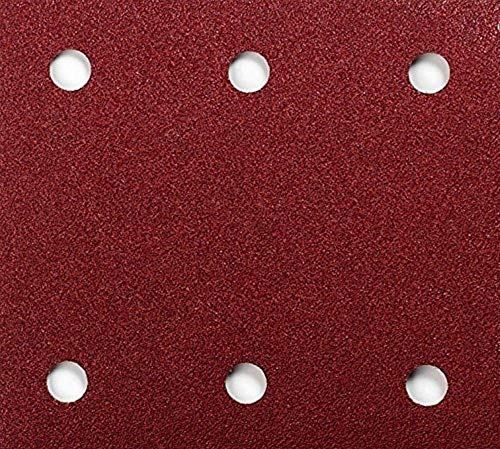 Makita P-33087 Set of sandpaper 114x102 mm K40 6 holes (10 pcs.)