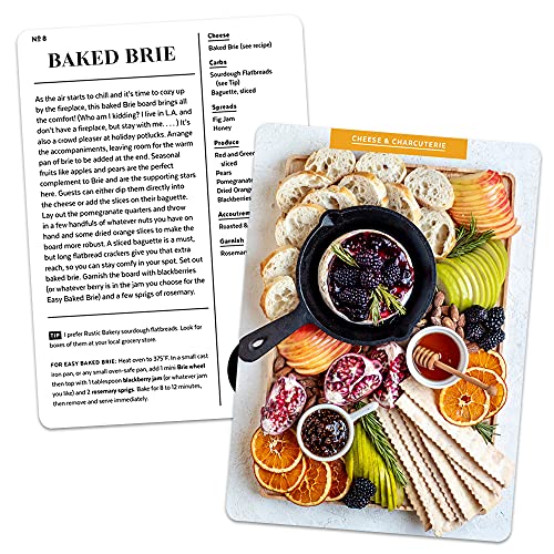 The Cheese Board Deck: 50 Cards for Styling Spreads, Savory and Sweet