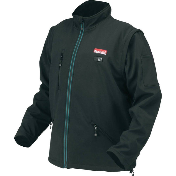 Makita DCJ200Z3XL 18V LXT Lithium-Ion Cordless Heated Jacket, Black, 3X-Large