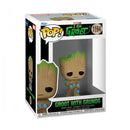 Funko POP! Marvel: I Am Groot - Groot with Grunds