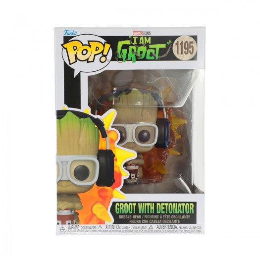 Funko POP! Marvel: I Am Groot - Groot with Detonator #1195