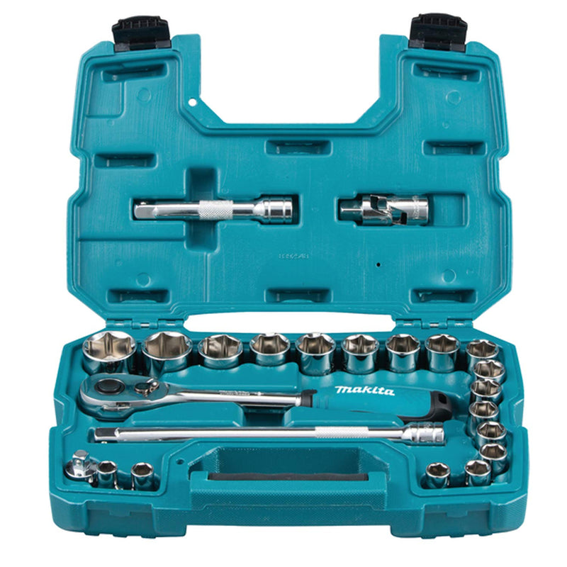 Makita B-65589 23 Piece Ratchet and Socket Set