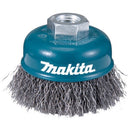 Makita D-24094 75 x 14 x 1.5 mm Cup Brush - Multi-Colour