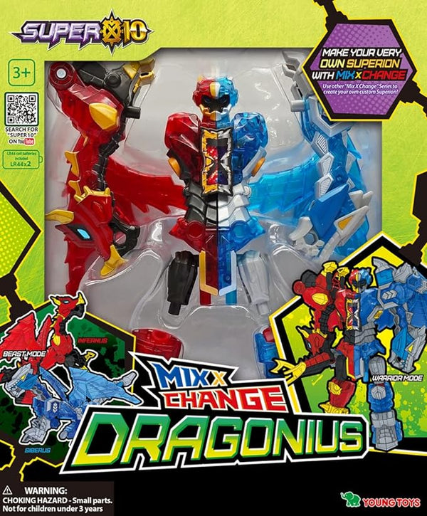 SUPER10 | Transformer toy - MIX Dragonius