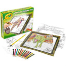 CRAYOLA | Game panel for creativity with illumination "Dinosaurs"