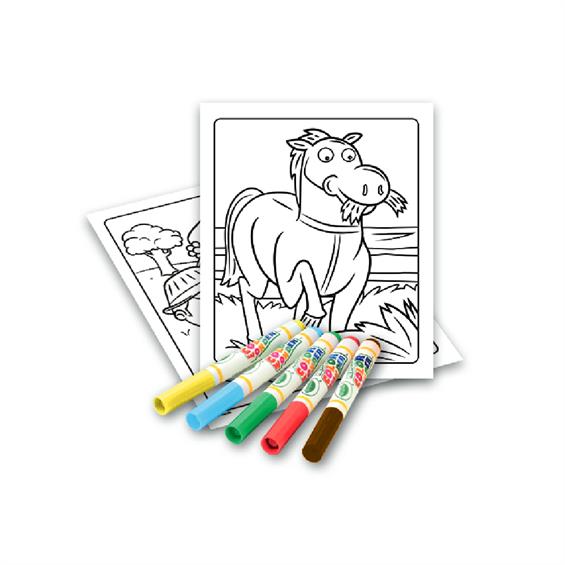 CRAYOLA | Coloring page Color Wonder "Animals", 18 pages