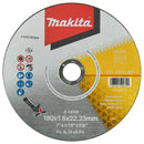 Makita E-13758 Thin cutting disc for stainless steel 180x1.6 60T, flat