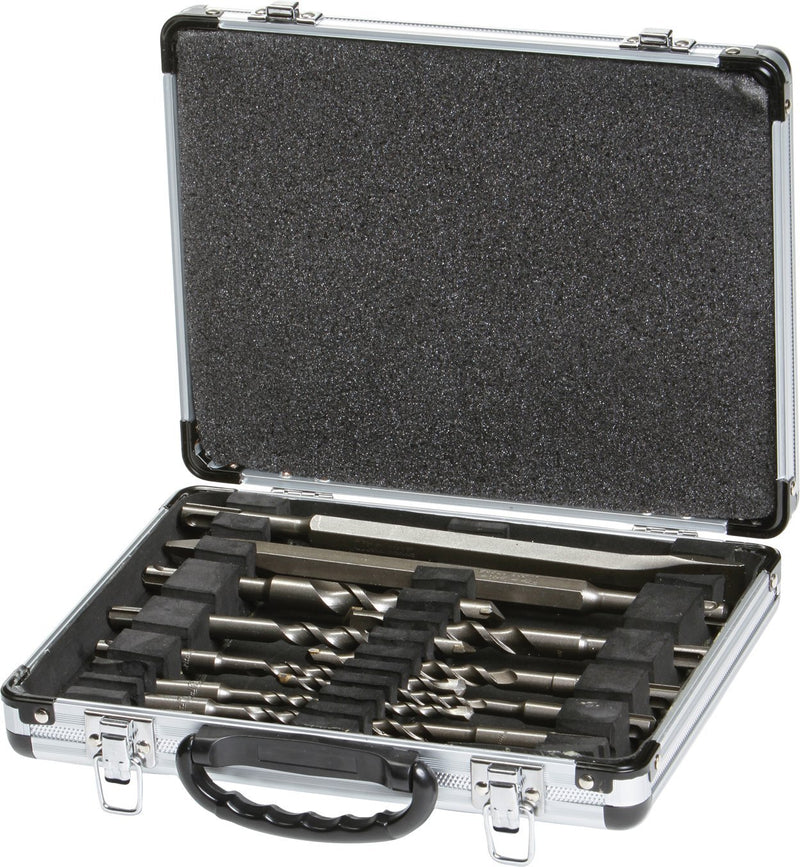 Makita 13 Piece Drill and Chisel Set SDS PLUS Aluminum Carry Case D-20111