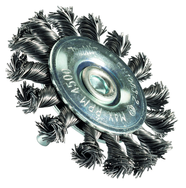 Makita D-73813 Wire Wheel Brush Knotted 75mm