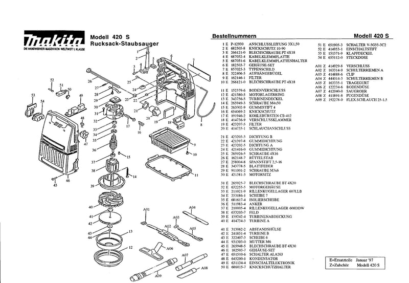 Makita 253186-1 Flat Washer 7