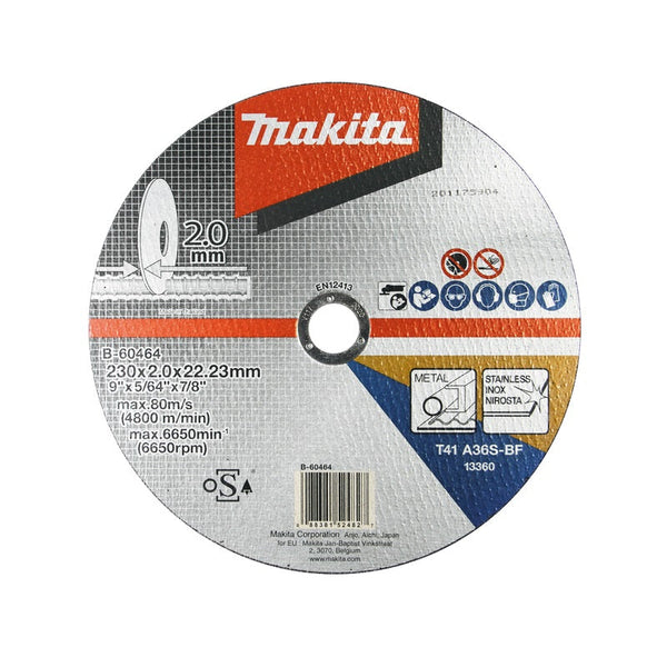 Makita B-60464 Thin cutting disc for metal 230x2 A36S